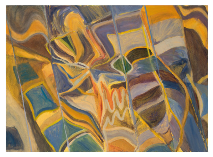 "Outside of Oceania", oil on canvas, 34" x 44", 2011