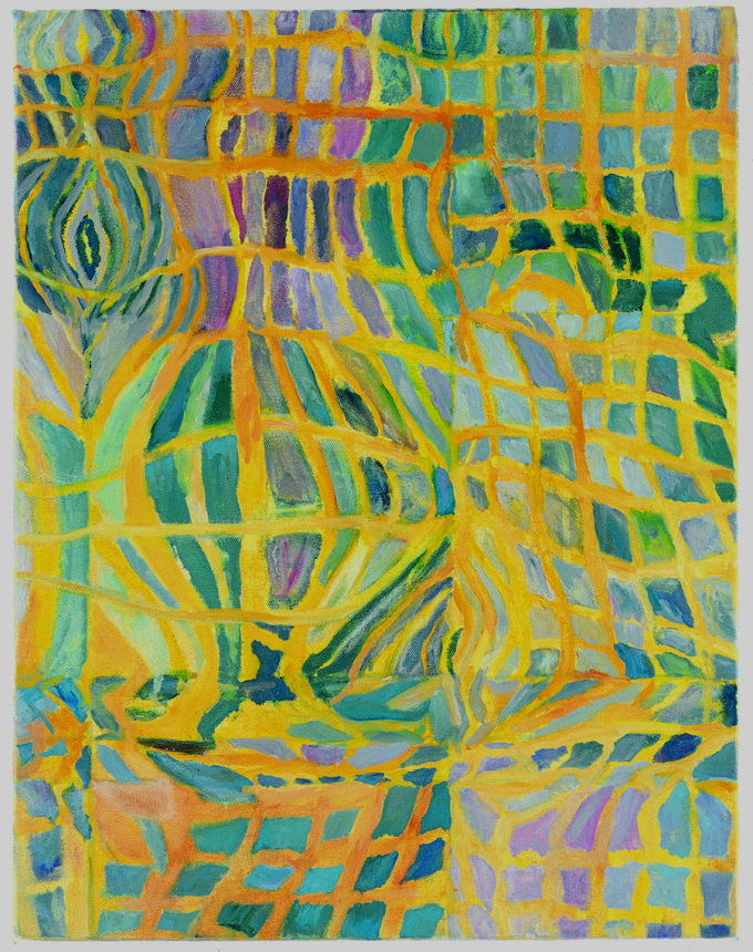 "WFC, II", oil on canvas, 18" x 14", 2003