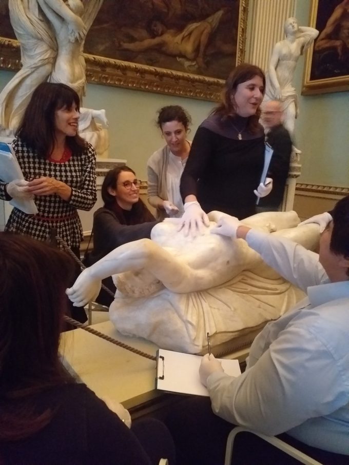 Drawing Through Touch, Uffizi Gallery